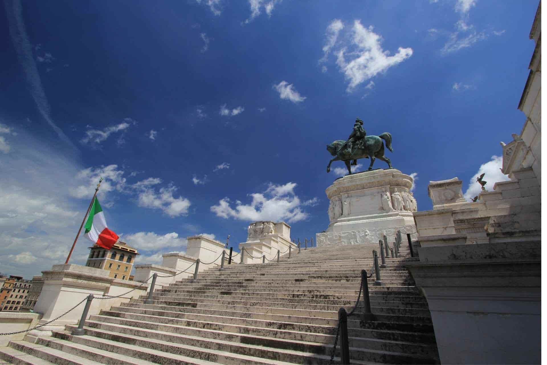 Statua equestre di Vittorio Emanuele secondo