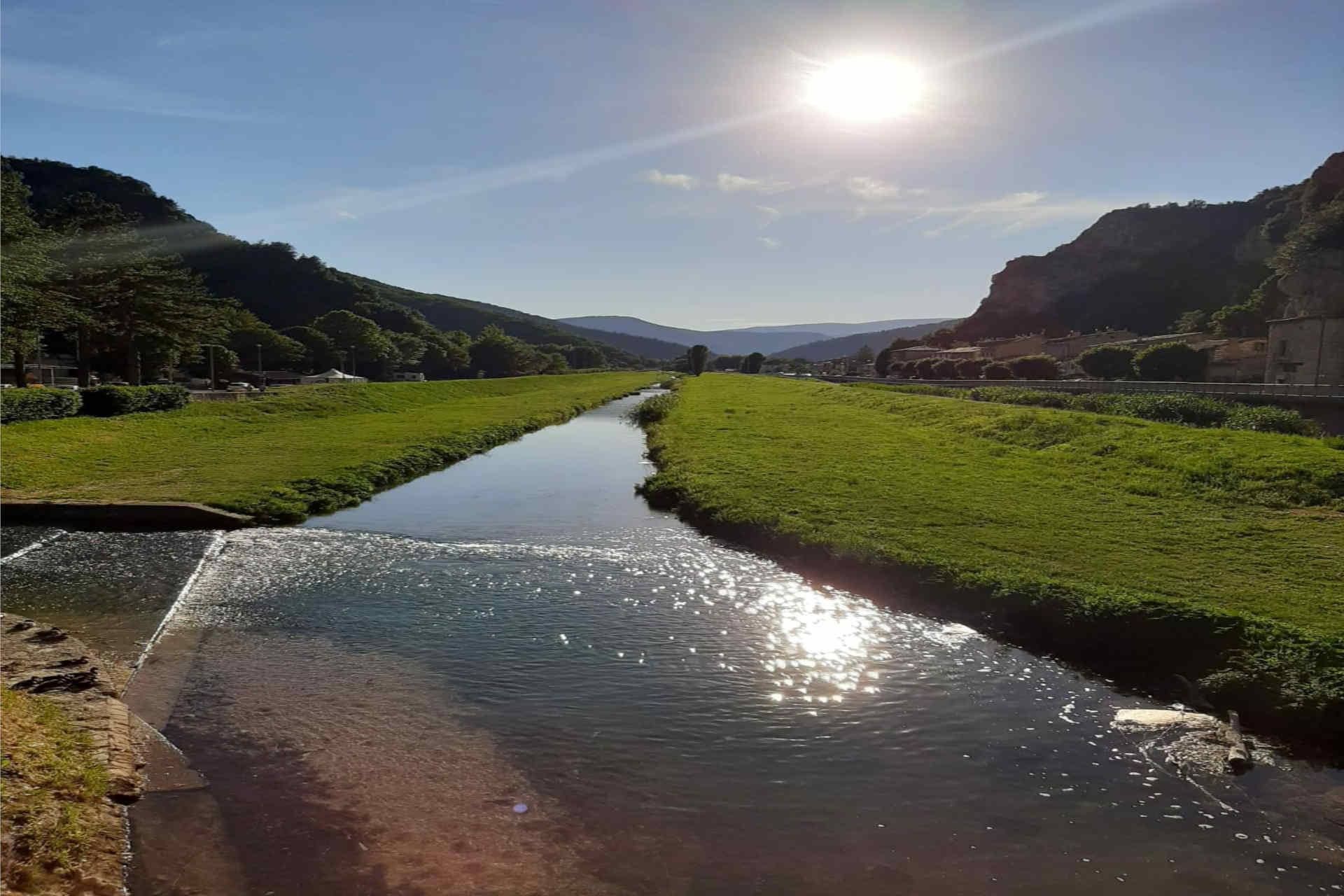 Viaggio nelle Marche: Pioraco, fiume Potenza