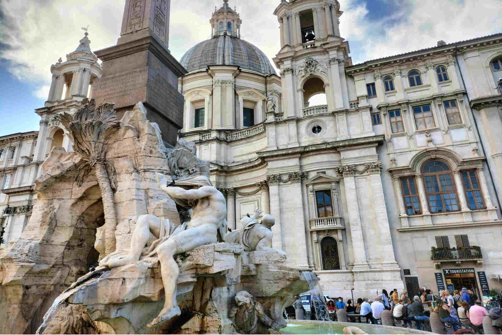 La Fontana dei Quattro Fiumi