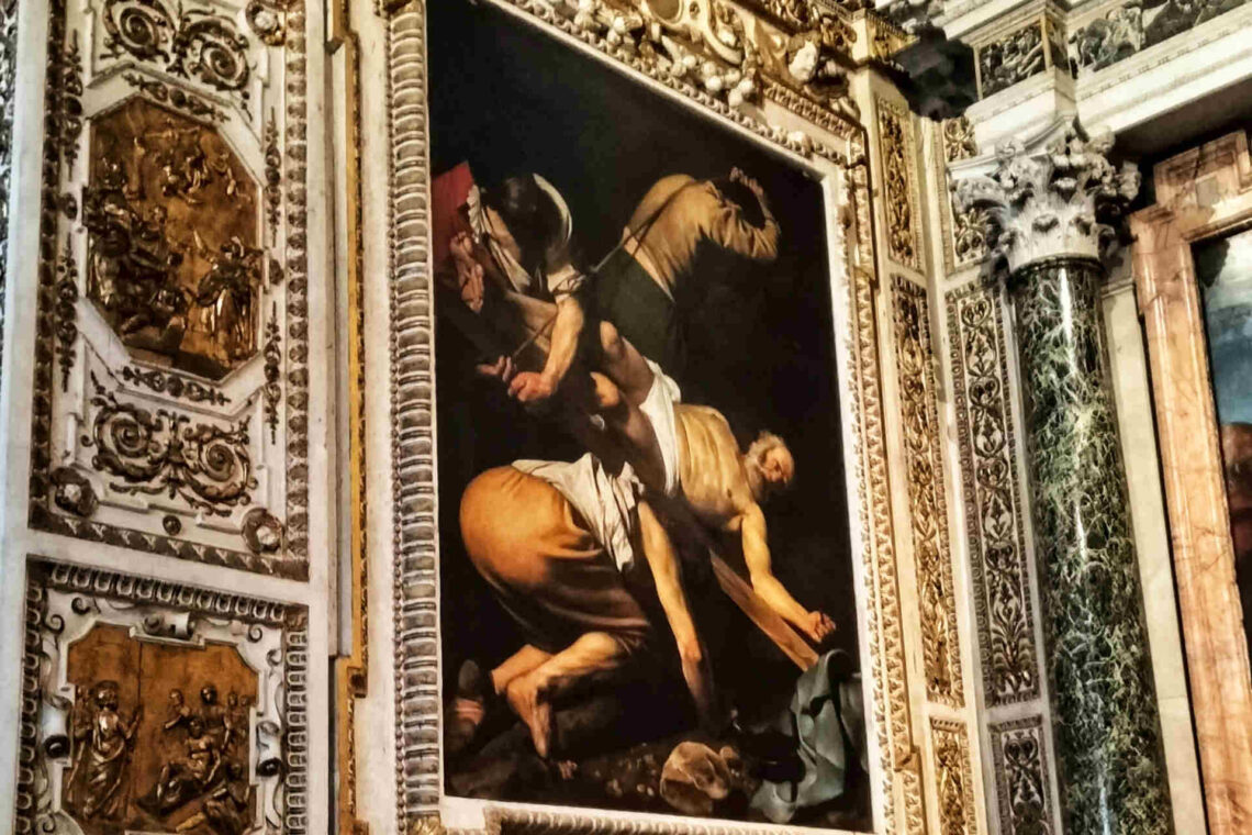 La crocifissione di San Pietro